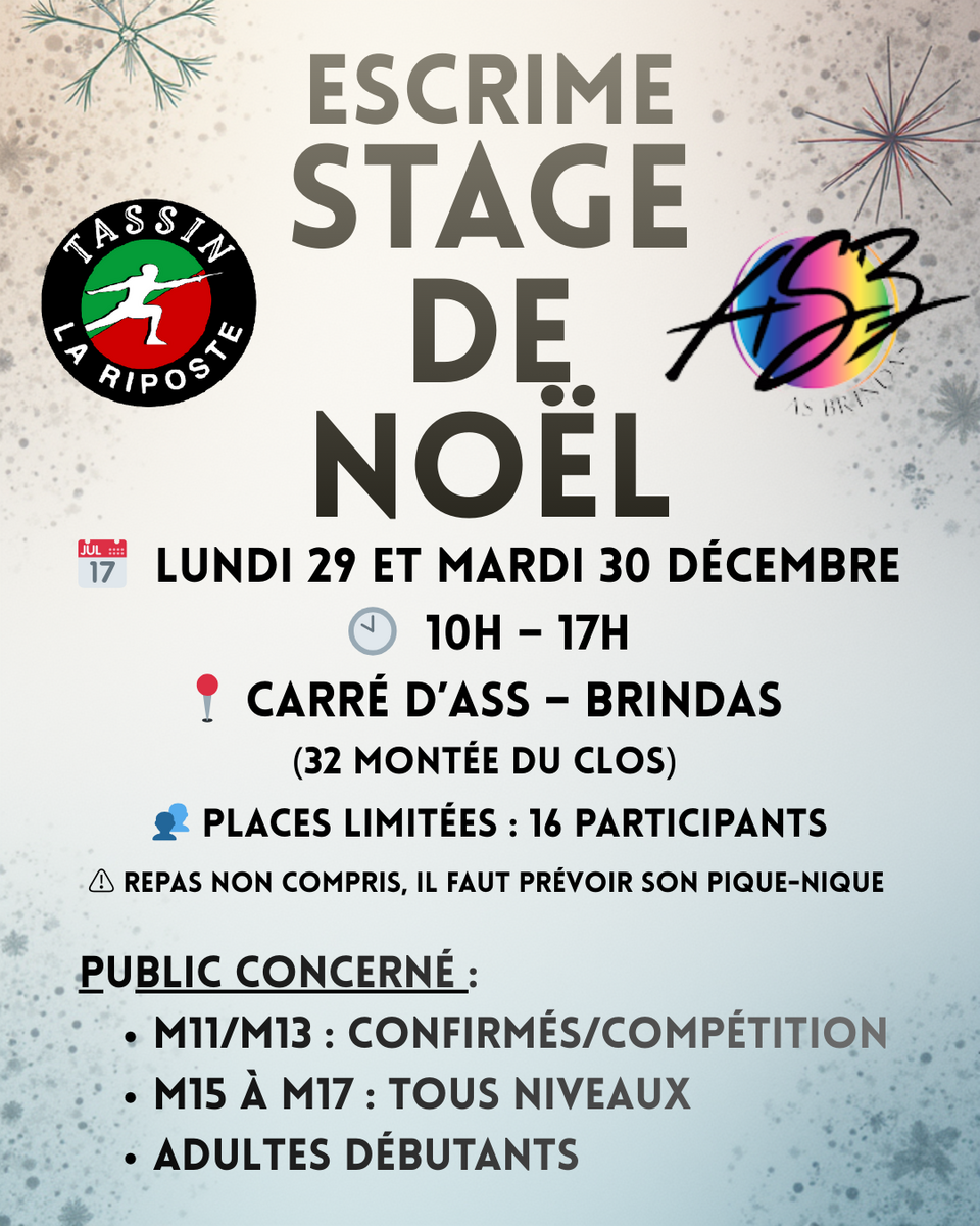 Stage de Noël