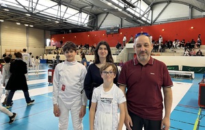 Loucian Lancial, Noémie Reocreux , Guillaume Gillet et Clément Roux