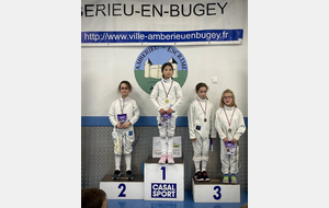 Olivia 2eme en M9 Fille et 7eme au classement Mixte.