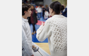 Antoine et Noémie Reocreux en plein debrief.