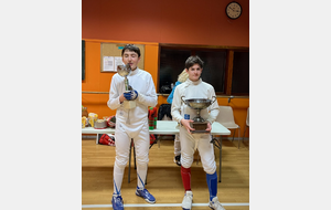 Ethan Broggini et Loucian Lancial remporte de tournoi de Noël 2024 !