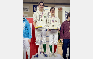 1ere place pour Théolan et Antoine - Duel en Duo - Bron 2026