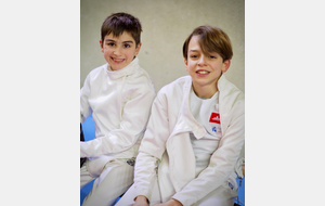 Foucauld et Pierre (M13) - Duel en Duo - Bron 2026.
