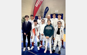 Le groupe au complet des M11/M15/M20 - Duel en Duo - Bron 2026.