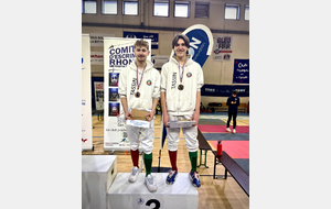Médaille de Bronze en M20 pour Louis Charmentant et Théolan Vildrac - Duel en Duo - Bron 2026.