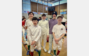 Ethan, Arthur, Loucian, Théolan et Antoine - Montélimar 2026.