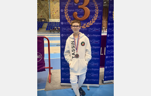 Nathan Margitay (3eme en M11) - Tournoi des Jeunes Pousses - Valence 2026