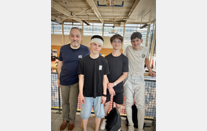 Guillaume Gillet, Arthur Chevalerias, Antoine Marseille (Arbitre) et Loucian Lancial - Aramis 2026