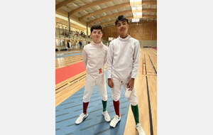 Arthur Chevalerias et Raphaël Chaverot (M15) - Chpts du Rhône 2026