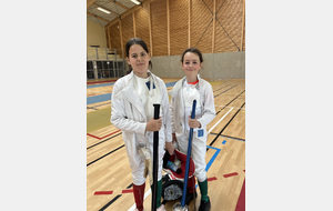 Océane Sorel et Olivia Michel (M11) -Chpts du Rhône 2026