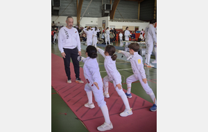 Les M9 à l'échauffement avec Guillaume - Corbas 2026.