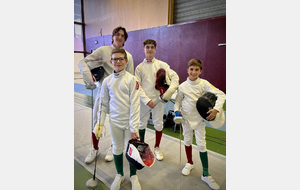 Les M20 : Théolan Vidlrac et Antoine Marseille et les M13 : Nathan et Foucauld - Corbas - 2026