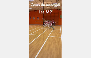 Cours du mecredi M9,M11,M13