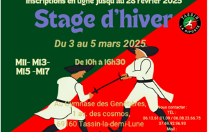 Stage d'hiver - Mercredi