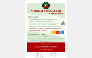 AG du Club &amp; remises des récompenses