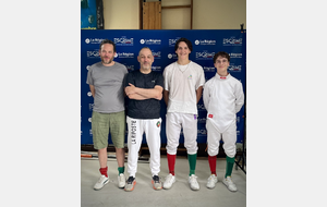 Tournoi amical d'épée M11 à vétérans - Vichy