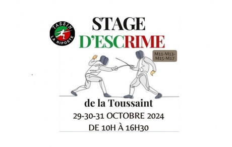 Stage de la Toussaint