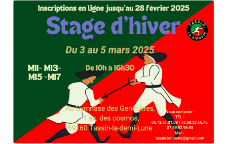 Stage d'hiver