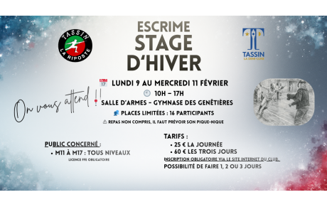 Stage d'Hiver