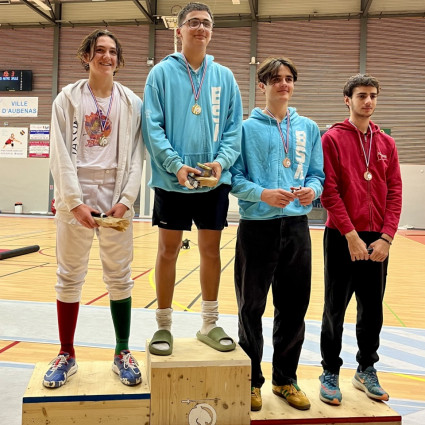 Podium : Théolan Vildrac termine Second de ce Regional 2 M17.