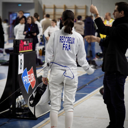 Noémie Reocreux en poule (3V - 3D)
