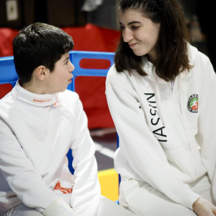 Noémie Reocreux et Arthur