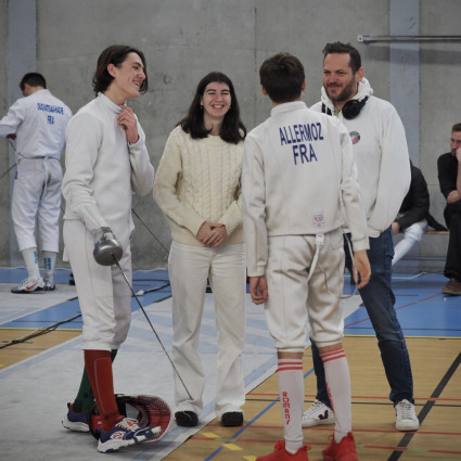Théolan, Noémie, Paul et Julien-Cédric.
