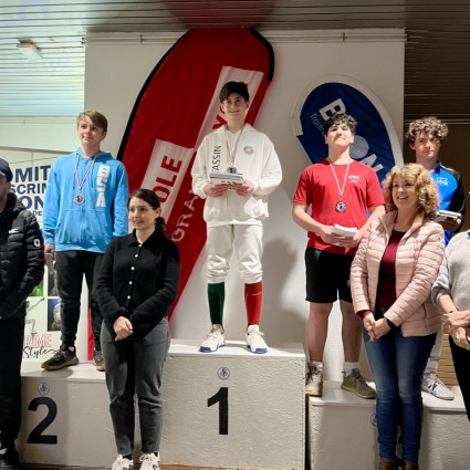 Loucian Lancial remporte le 1/4 de finale FdJ M15 de Bron - 2025. 