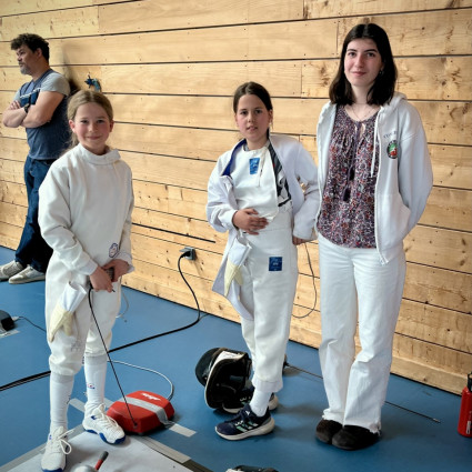 1ere compétition pour Océane et Danaé -  Noémie Reocreux - Fête de l'épée EOL - 2025
