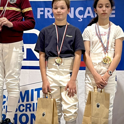 Robin 3eme des chpts de Rhône 2025 en M13. Décines.