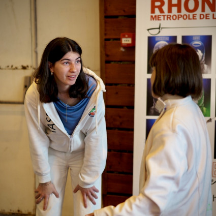 Noémie Reocreux et Océane - Décines - Chpts Rhône -2025
