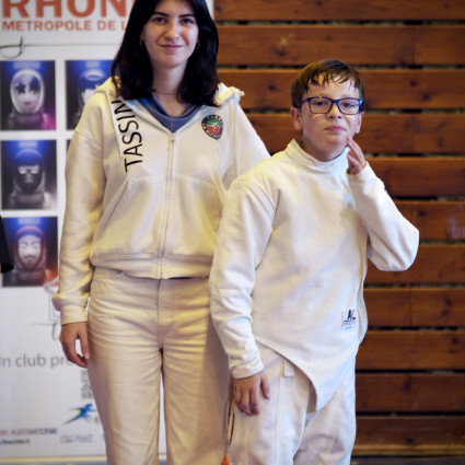 Clément Roux et Noémie Reocreux - Chpts du Rhône 2025 - Décines.