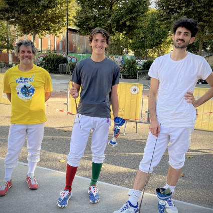 Théolan Vildrac termine second et 1er Jeune de cette 6eme Edition de la Blue Touche - Vienne 2025