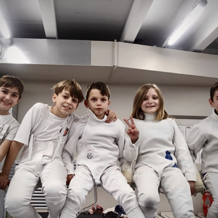 Foucauld, Pierre, Luc, Irela et Louis - Barbas 2025.