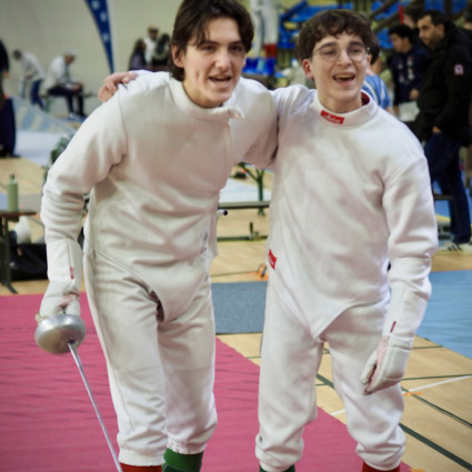 Théolan et Antoine (M17) - Duel en Duo - Bron 2026.
