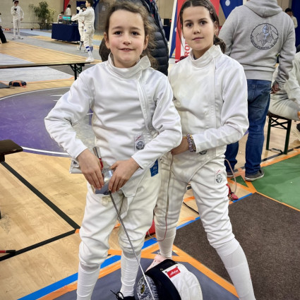 Equipe M11 : Olivia et Océane - Duel en Duo - Bron 2026.