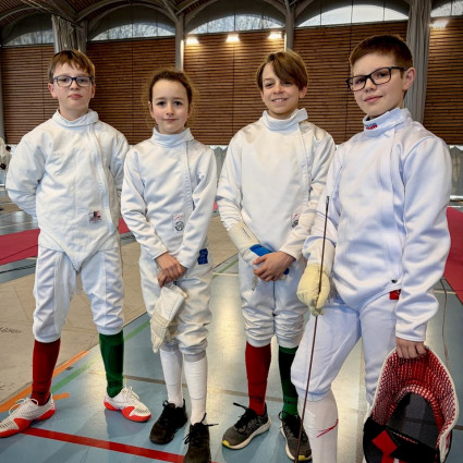 Clément R, Olivia M, Pierre W et Nathan Margitay (les M11 et M133 - Moirans - 2026