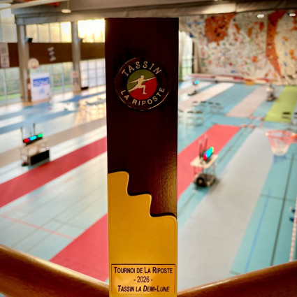 Le trophée de notre Edition 2026 du tournoi de la Riposte