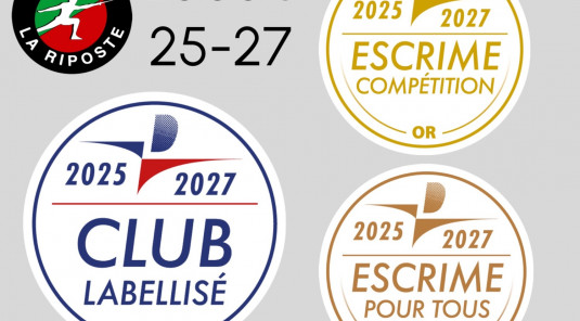 Labels Fédéraux 2025-2027 : Compétition Or